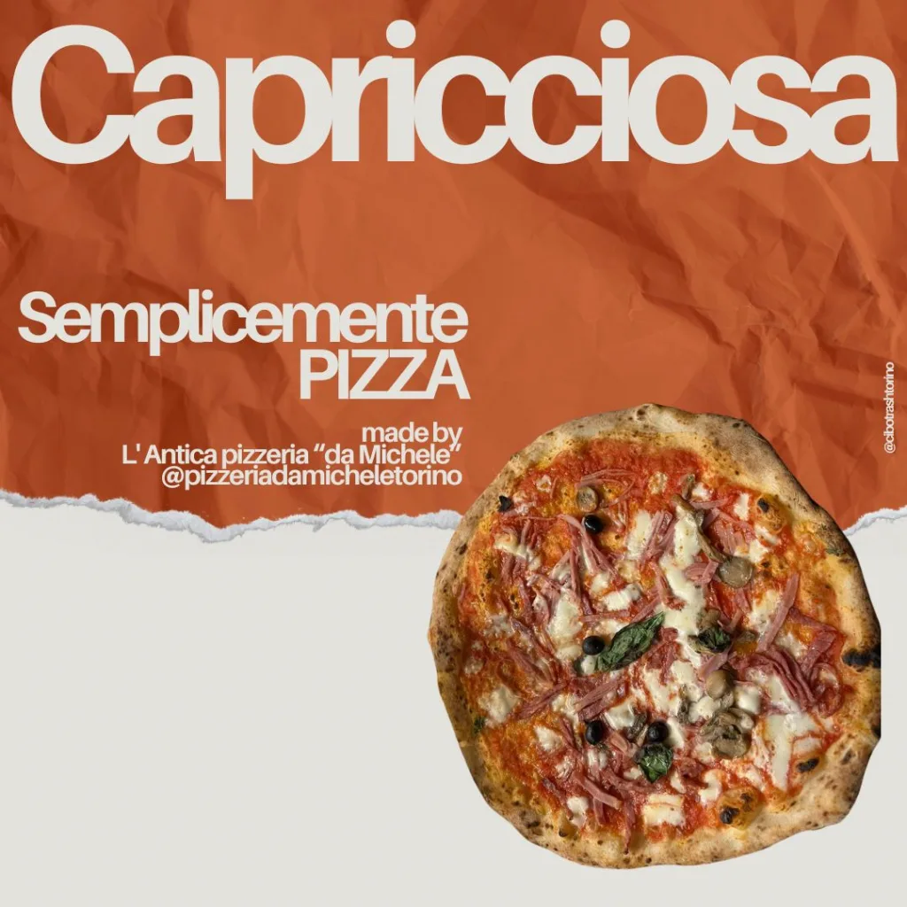 Pizza capricciosa da michele torino