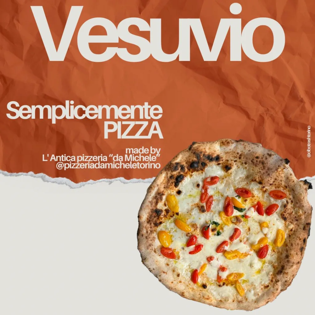 Pizza vesuvio - da michele torino