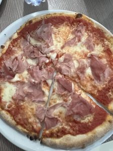 Pizza con il Prosciutto